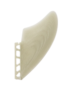 Natural Glass fibreglass keel fins for Futures-style boxes by Fin Blanks