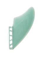 Seafoam Mint fibreglass keel fins for Futures-style boxes by Fin Blanks