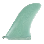 Seafoam Mint fibreglass flex longboard fin for US Box by Fin Blanks