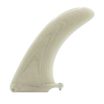 Natural Glass fibreglass hamster longboard fin for US Box by Fin Blanks